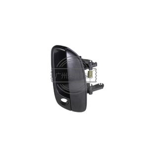 Manija De Puerta Exterior Izquierda Para BMW E53 X5 (2000-2006) - Número OE 51218257737, Plástico ABS Negro