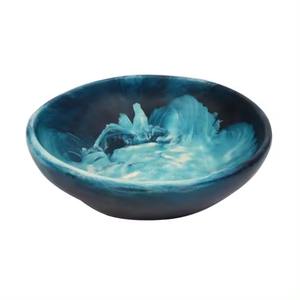 Cuencos para mezclar frutas, ensaladera con resina azul marino, vajilla de madera de mango, cuenco de frutas secas, vajilla de fiesta, ensaladeras de madera - Product Image 6