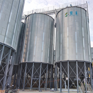Silo à fond trémie pour usine de mouture de céréales, stockage de riz et de paddy |   Structure en acier à longue durée de vie - Product Image 5