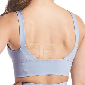 Sujetador deportivo sin costuras para mujer, tejido elástico suave para entrenamiento de yoga y uso diario, Sujetador deportivo para mujer - Product Image 5