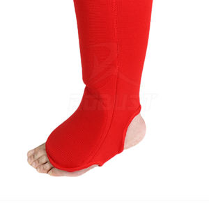 Espinilleras Ligeras de Neopreno con Envoltura de Tela para Adultos, para Entrenamiento y Práctica en el Gimnasio, con Protección Básica para las Piernas - Product Image 3