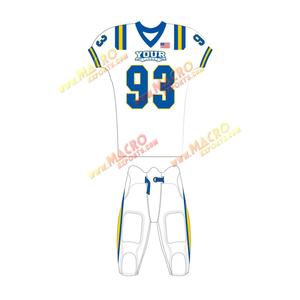 เสื้อเจอร์ซี่อเมริกันฟุตบอลเสื้อฟุตบอลว่างเปล่าชุดอเมริกันดีไซน์ของคุณเอง - Product Image 5