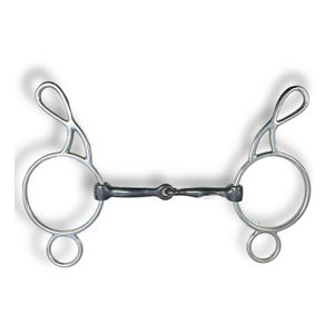 Bocados de Acero Inoxidable para Caballos, Reutilizables, Duraderos, Ajustables, para Uso Veterinario - Product Image 2