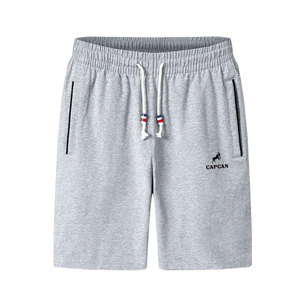 กางเกงขาสั้นผู้ชายผ้าฝ้ายใส่สบาย พร้อมบริการรับผลิตแบบ OEM และติดฉลากสินค้าส่วนตัว |   ดีไซน์ระบายอากาศได้ดีและแห้งเร็ว - Product Image 1