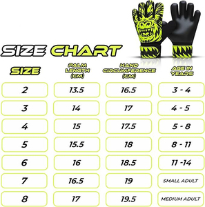 Gants de gardien de but de football en gros pour l'extérieur, adhérence supérieure en latex, doigts complets, sangle de poignet réglable pour un soutien supplémentaire - Product Image 4