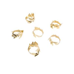 Hot Selling Napkin Ring Aluminum Silver Finish Napkin Rings <b>Cloth</b> Holder For Dining <b>Table</b> Perfect For Any Occasion - Product Image 5