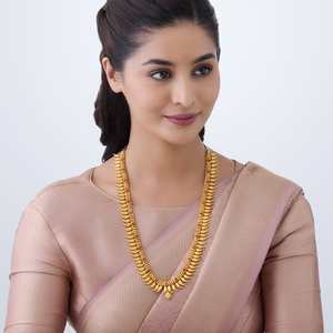 <b>Silver</b> Temple Necklace 166129 14k Gold with Diamond Bezel Setting Figaro & <b>Snake</b> <b>Chain</b> for Wedding Engagement Party Gift - Product Image 1