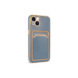 JoieCreatif Premium Rose Gold Silicone <b>Card</b> <b>Holder</b> Case for iPhone 13 Shockproof Wallet Cover - Product Image 6