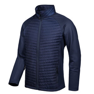 Veste élégante à col montant pour homme, veste d'hiver imperméable à col montant, veste matelassée en laine, veste matelassée OEM, hiver 2026 - Product Image 2