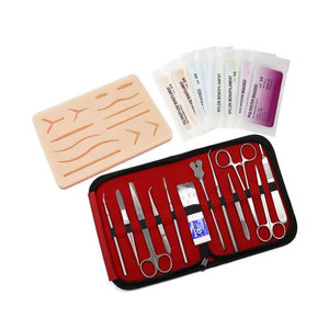 ชุดฝึกเย็บแผลสำหรับนักศึกษาแพทย์ชุดเครื่องมือกรรไกรเย็บแผ่นเข็ม - Product Image 1