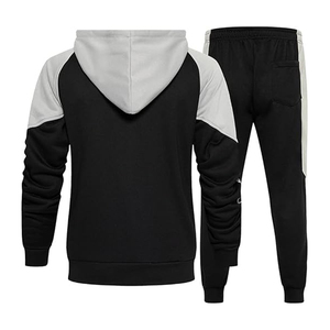 Chándal OEM para hombre, conjuntos de sudaderas deportivas de lana, chándal informal de invierno de marca, sudadera para hombre, pantalones, chándal de invierno - Product Image 6
