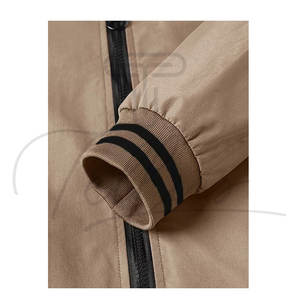 Vestes d'hiver en toile tendance pour hommes, très vendues, couleurs et tailles personnalisables, coupe-vent épais sur le devant, directement de l'usine - Product Image 2