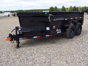 Iron Bull DTB8314072 Dump <b>Trailer</b> 14FT Tandem Axle Hydraulic Dump <b>Trailer</b> | Heavy Duty Construction & Material Hauling - Product Image 4