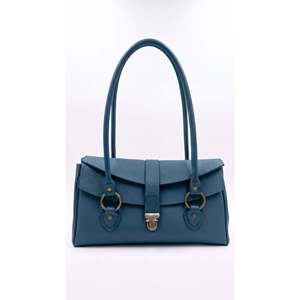Borsa a Spalla Strutturata in Vera Pelle Dollaro - Made in Italy - Art. 26116 - Product Image 1