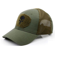 Nouvelle casquette de baseball pliable réfléchissante à 6 panneaux en nylon/coton/mesh denim pour l'extérieur, broderie 3D personnalisée avec image animale