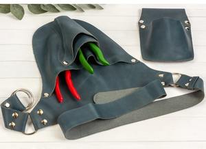 Custom Heavy Duty Hand Leather Multi Tool Fastener Bag Belt Pouch HS-0004 - Product Image 3