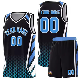 Custom Logo Printed Quick Dry Anti-Bacterial Breathable Basketball Uniform OEM Unique Style Jersey Create Your Own Style - Product Image 1