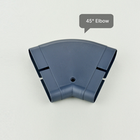 Système de conduits plats sous plancher en PVC pour la distribution d'air frais et la ventilation CVC