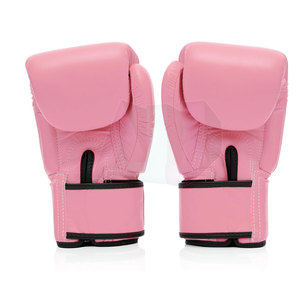 Guantes de Boxeo de Cuero en Oferta, con Logotipo Personalizado, Cómodos, Transpirables, que Absorben la Humedad, Ligeros, con Cierre de Gancho y Bucle - Product Image 2