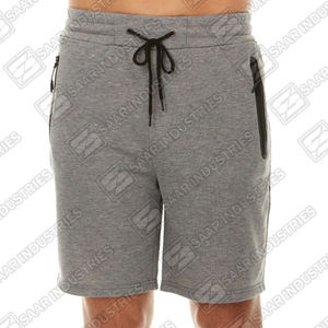 กางเกงขาสั้นหลวมบางสำหรับผู้ชายสำหรับฤดูร้อนกางเกงขาสั้นกีฬาแบบผูกเชือกแบบลำลองกางเกงขาสั้นชายหาดสีทึบดีไซน์แบบเรียบง่าย - Product Image 5