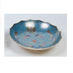 Nouvelle arrivée, bol à fruits design, fait à la main, incurvé, décoratif, pour servir des collations, du riz, des dattes, bol en métal - Product Image 3