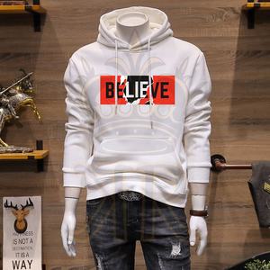 Nouveau automne et hiver hommes décontracté couture sweats à manches longues pull mode hommes pull à capuche - Product Image 2