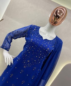 Exclusive Indian Designer Cotton Multi Color Modern Design Washable Lahenga Choli Dupatta Wholesale Wedding Wear Garment Surat - Product Image 3
