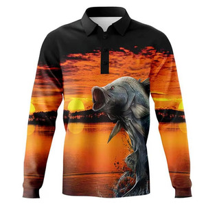 เสื้อโปโลตกปลาทรงปกติ Fresh Pick สำหรับผู้ชาย ผ้าเนื้อนุ่ม น้ำหนักเบา สวมใส่สบาย เหมาะสำหรับกิจกรรมกลางแจ้ง - Product Image 1