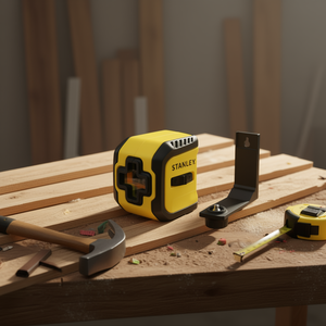 Niveau laser croisé Stanley C-Line Red Ray pour un alignement et un nivellement précis - Product Image 3