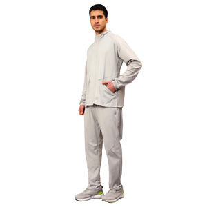 Survêtements de sport pour hommes de haute qualité en gros, 100% coton, légers, hiver, 380 g/m², deux pièces - Product Image 2