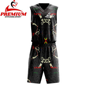 Ventes en gros d'usine, uniformes de basket-ball d'équipe de haute qualité, maillots de basket-ball pour hommes, ensemble de basket-ball - Product Image 5