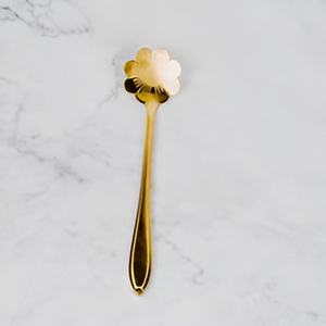 ช้อนชาและของหวานทำจากทองเหลืองขัดเงาดีไซน์หรูหราทำด้วยมือพร้อมธีมที่กำหนดเองสำหรับงานแต่งงานและงานปาร์ตี้2024 - Product Image 4