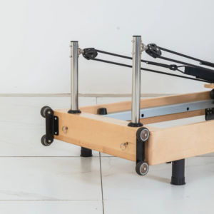 Máquina de Pilates Plegable de Madera de Arce, Silenciosa y Suave, <span class=keywords><strong>para</strong></span> Ejercicios de Gimnasio y Fitness, Duradera - Product Image 4