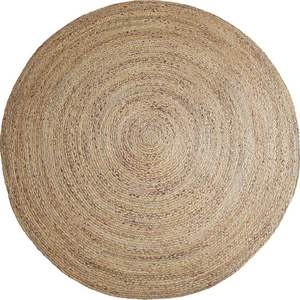 Savior ชุดพรมปอกระเจาถักแบบกลมเป็นมิตรกับสิ่งแวดล้อมผ้าทอแบบเรียบซักได้และสามารถใช้ได้กับการตกแต่งบ้านห้องนั่งเล่นและห้องครัว - Product Image 6