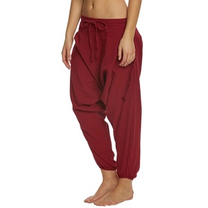 Pantalones Harem para Mujer, Diseño Personalizado, Nuevo, Directo de Fábrica, Secado Rápido, Alta Calidad, 100% Algodón, Ecológicos, Corte Holgado - Product Image 2
