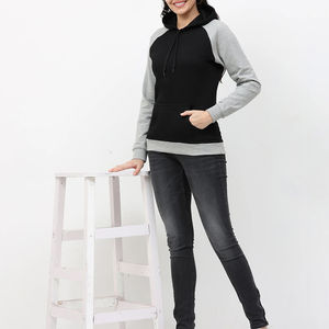 Sudadera con Capucha para Mujer al por Mayor, 100% Algodón, Forro Polar Cálido, Ropa Urbana, OEM, Calidad Superior, Logotipo Personalizado, Sudadera con Estampado - Product Image 6