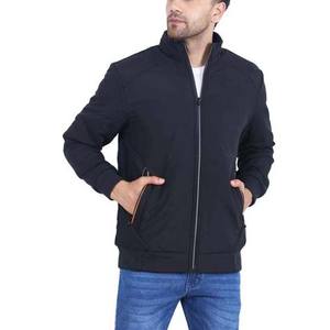 Chaqueta Bomber de calidad superior personalizada para hombre, transpirable, ligera, de manga larga, 100% chaquetas Bomber de poliéster, High Street - Product Image 6