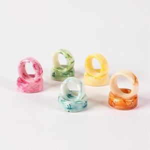 Anillos de Servilleta de Resina de Primera Calidad, Diseño de Proveedor Indio, Servilleta de Resina al por Mayor para Decoración de Mesa de Boda, Flor, Romántico - Product Image 4