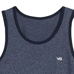 Vente en gros de débardeurs 100% coton de haute qualité pour hommes, confortables, respirants, sans manches, avec logo personnalisé, grande taille - Product Image 2