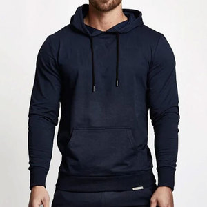 Sweat-shirt d'hiver pour homme, en coton uni, élégant, pour la salle de sport, sweat-shirt à capuche pour la course à pied, pour les sports d'hiver - Product Image 1