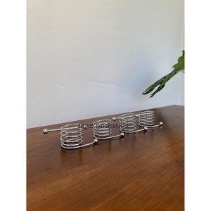 Anillo para Servilletas de Metal de Primera Calidad, Porta Servilletas Ecológico, Moderno y Elegante, Color Plateado, Suministros para Restaurantes, Regalos, Organizador - Product Image 5