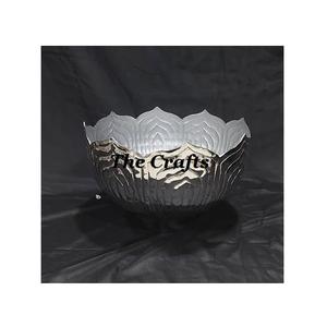 ชามอะลูมิเนียมคุณภาพสูง สีเงิน สำหรับเสิร์ฟของหวานและช็อกโกแลต รูปทรงกลม - Product Image 3