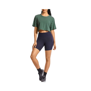 Best Quality Custom Made Women's Yoga <b>Crop</b> Tank <b>Tops</b> for Workout Women's Sports Sleeve Tanktops Wholesale - Product Image 1