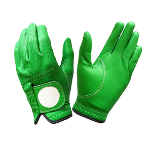 Gants de golf blancs pour femmes en cuir PU Design respirant pour main gauche et droite Accessoire de sport le plus vendu - Product Image 2