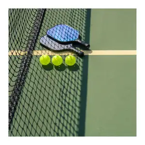 Professionele Pickleball Court Mat Pvc Vloeren Voor Buitenbanen 40 Gaten Pickleball Ballen Vloer