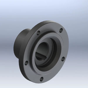 ฮับเพลาแบบมีหน้าแปลน ยี่ห้อโยกี อิงเนียร์ริ่ง (Flange 25) ผลิตจากเหล็กหล่อและเหล็กอ่อน สำหรับการติดตั้งและการส่งกำลัง - Product Image 1