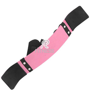 Sangle de musculation réglable antidérapante en aluminium et cuir avec logo personnalisé, robuste, pour la musculation - Product Image 4