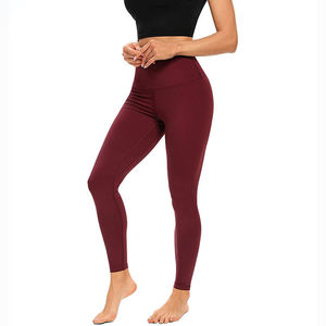 Venta al por mayor de ropa deportiva personalizada sublimación de impresión medias de las mujeres leggings de moda streetwear entrenamiento yoga fitness legging - Product Image 4