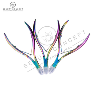 Premium Quality Nail Clipper Stainless Steel Customized Logo Print Cuticle Nail Nipper by Beauty Concept Cheap Nail Sustainable - Product Image 4