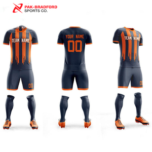 เสื้อฟุตบอลแท้ ทีมชาติไทย สีดำและสีส้ม แบบสั่งทำพิเศษ ลายซับลิเมชั่น ชุดฟุตบอลชาย - Product Image 6